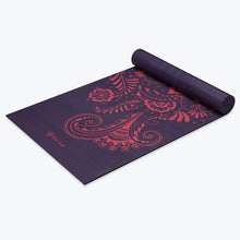 Load image into Gallery viewer, Premium Aubergine Swirl Yoga Mat (6mm)