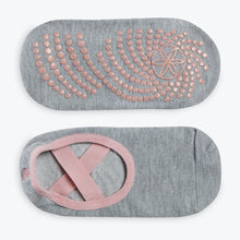 Load image into Gallery viewer, Grippy Yoga-Barre Socks - 2 Pack