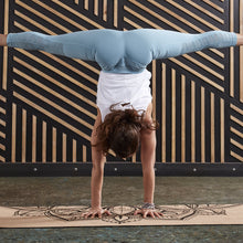 Load image into Gallery viewer, Performance Mandala Cork Yoga Mat (5mm)
