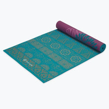Load image into Gallery viewer, Reversible Kiku Yoga Mat (6mm)